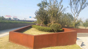 沙田镇耐候钢挡土墙